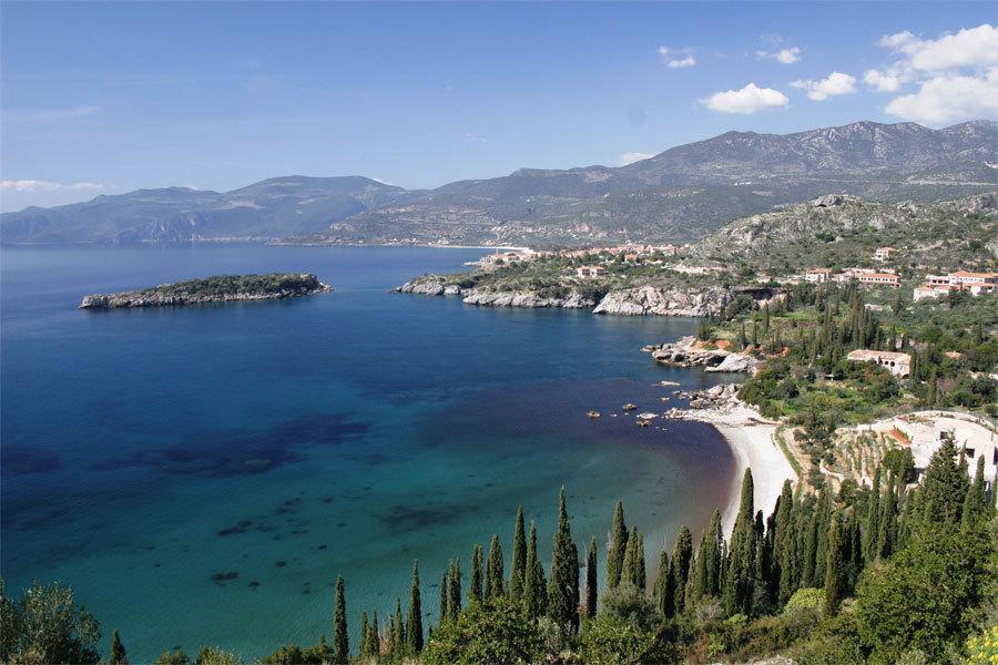 Io Villa Stoupa Bagian luar foto